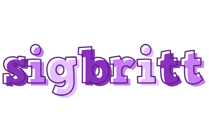 Sigbritt sensual logo
