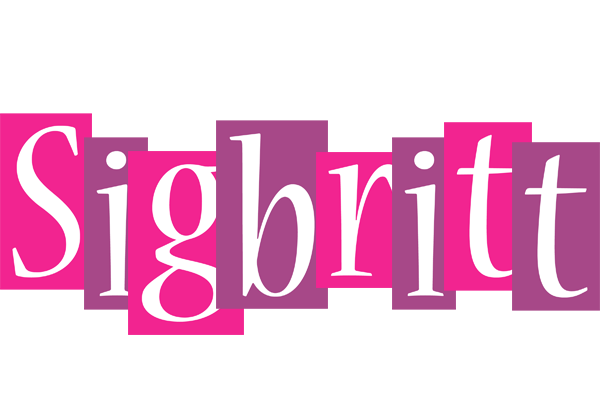 Sigbritt whine logo
