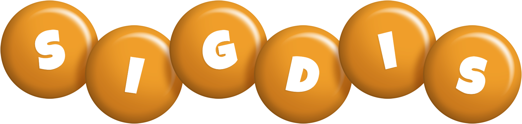 Sigdis candy-orange logo