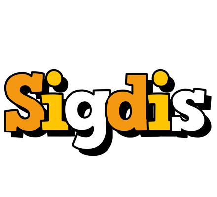 Sigdis cartoon logo