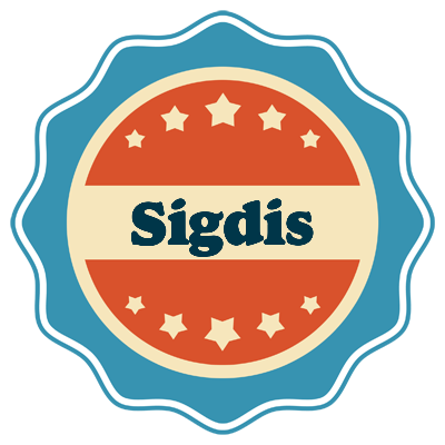 Sigdis labels logo