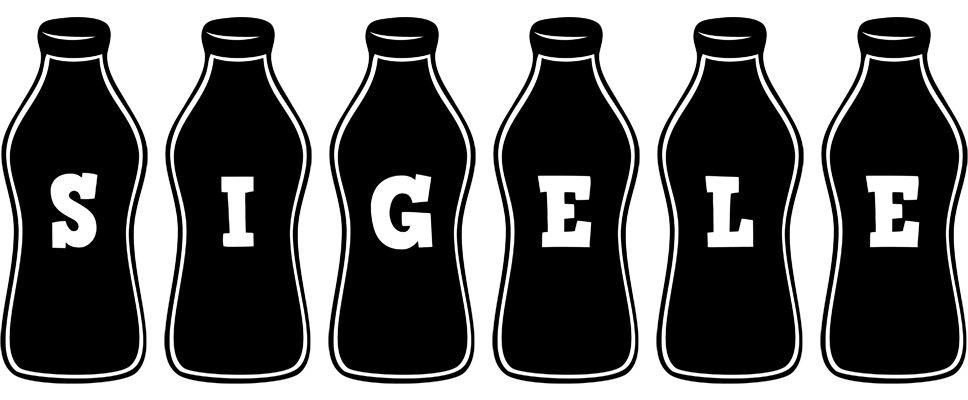 Sigele bottle logo