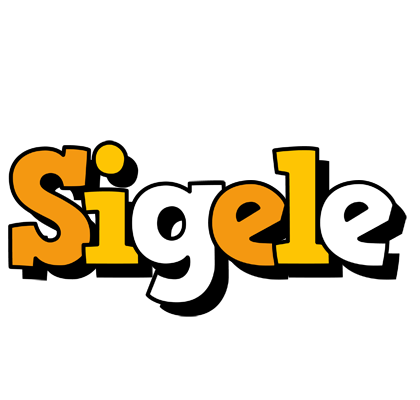 Sigele cartoon logo