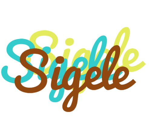Sigele cupcake logo