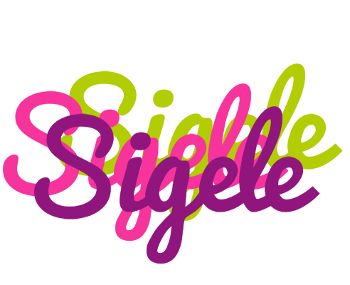 Sigele flowers logo