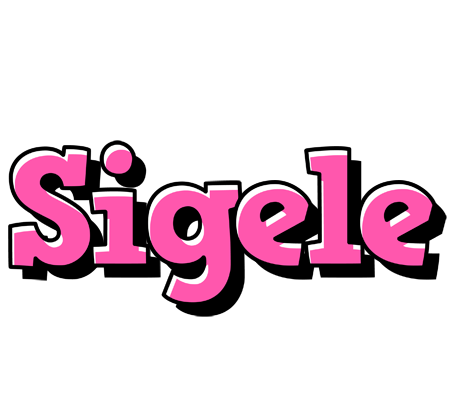 Sigele girlish logo