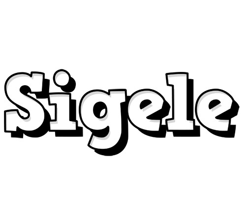 Sigele snowing logo