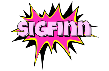 Sigfinn badabing logo