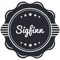 Sigfinn badge logo