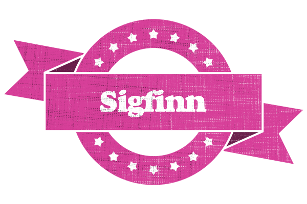 Sigfinn beauty logo