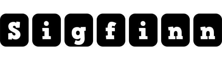 Sigfinn box logo