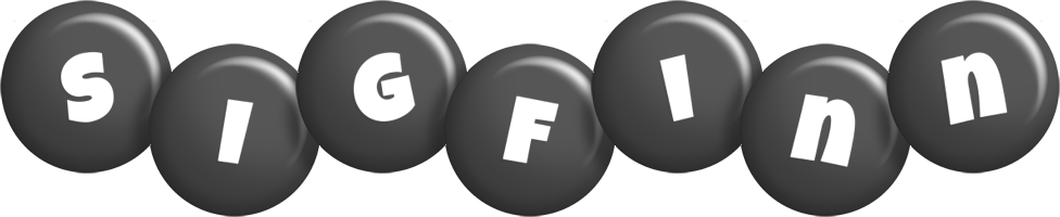 Sigfinn candy-black logo