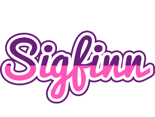 Sigfinn cheerful logo