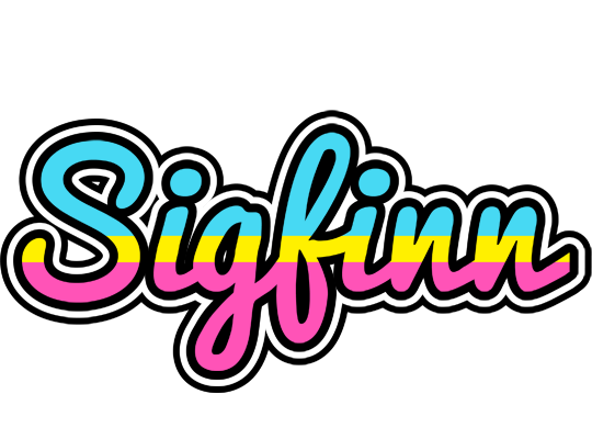 Sigfinn circus logo