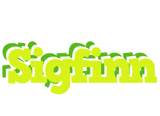 Sigfinn citrus logo