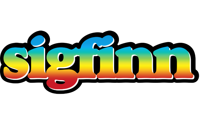 Sigfinn color logo