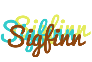 Sigfinn cupcake logo