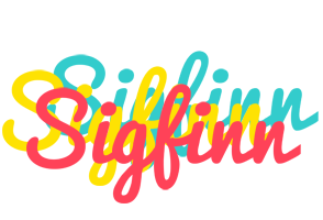 Sigfinn disco logo