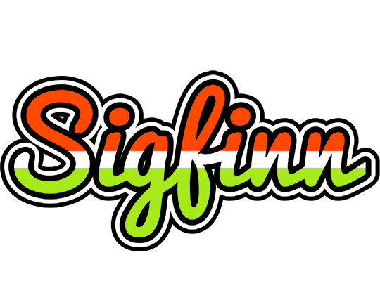 Sigfinn exotic logo