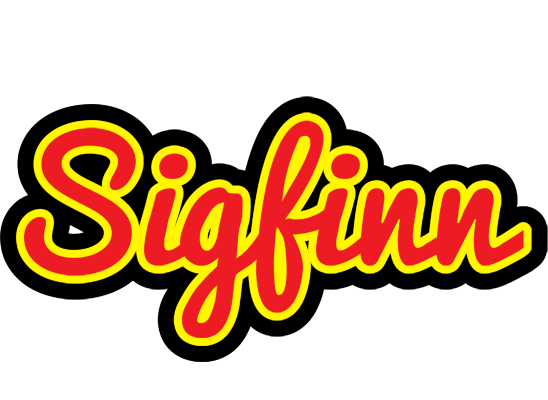Sigfinn fireman logo