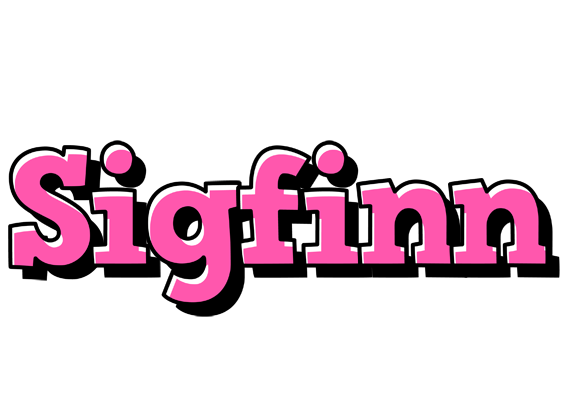 Sigfinn girlish logo