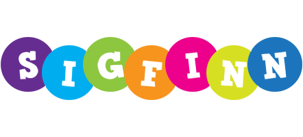 Sigfinn happy logo