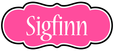 Sigfinn invitation logo