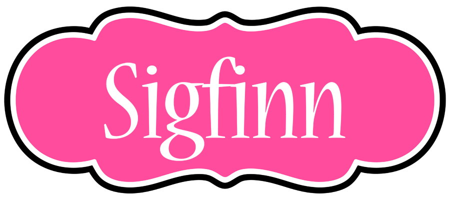 Sigfinn invitation logo