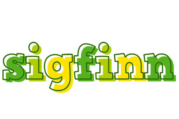 Sigfinn juice logo