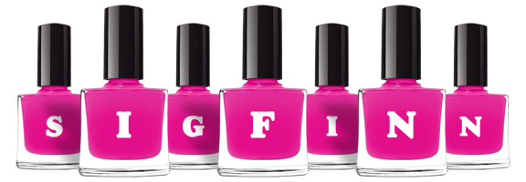Sigfinn nails logo