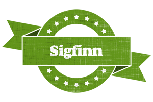 Sigfinn natural logo