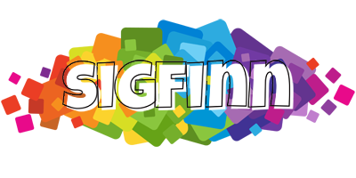 Sigfinn pixels logo