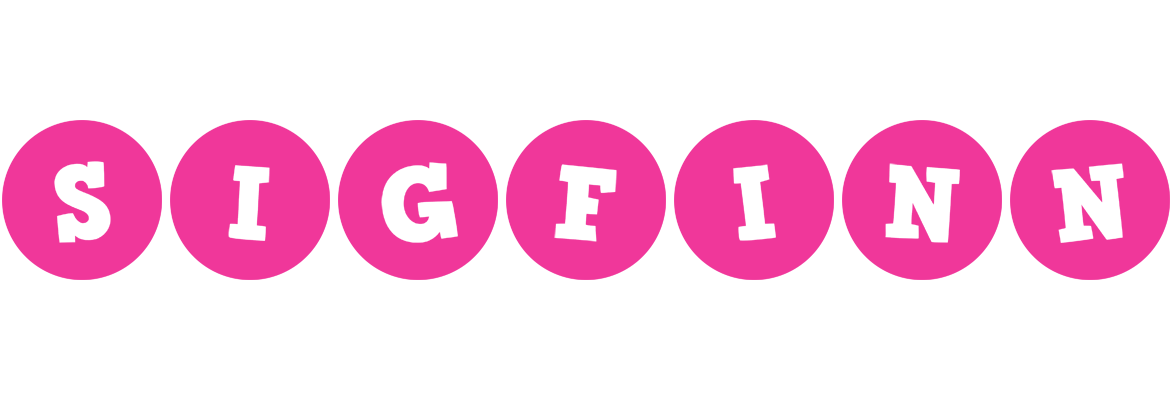 Sigfinn poker logo