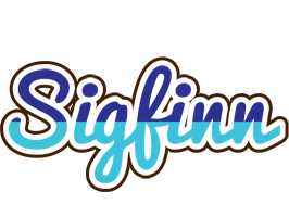 Sigfinn raining logo