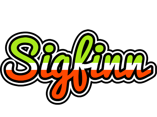 Sigfinn superfun logo
