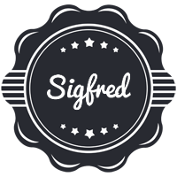 Sigfred badge logo