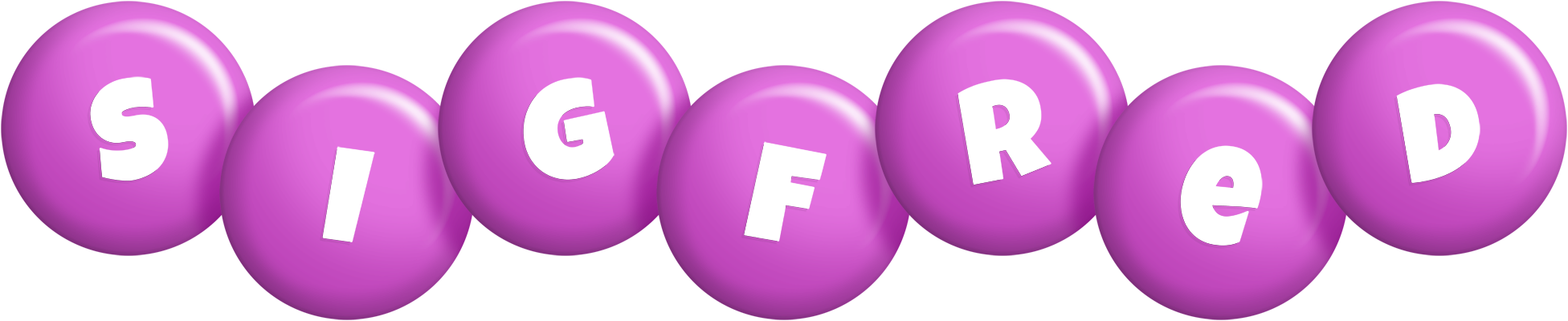 Sigfred candy-purple logo