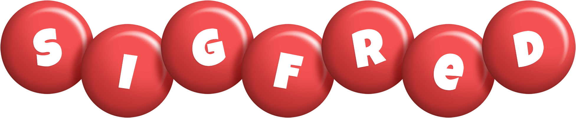 Sigfred candy-red logo