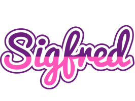 Sigfred cheerful logo