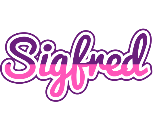 Sigfred cheerful logo