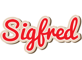 Sigfred chocolate logo