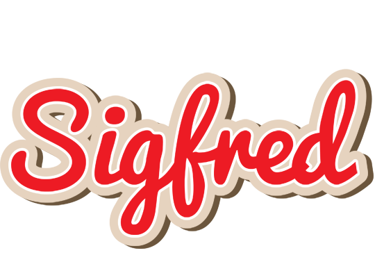 Sigfred chocolate logo