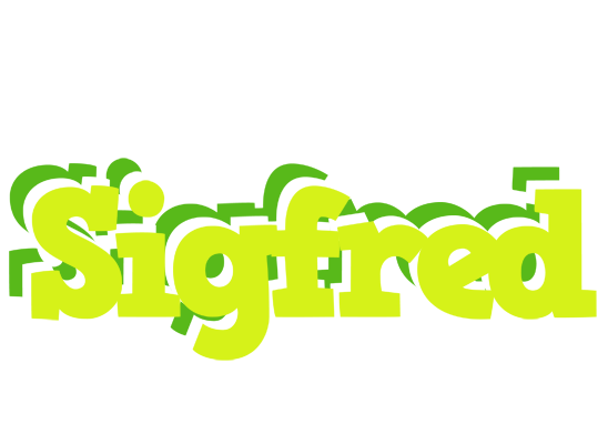 Sigfred citrus logo