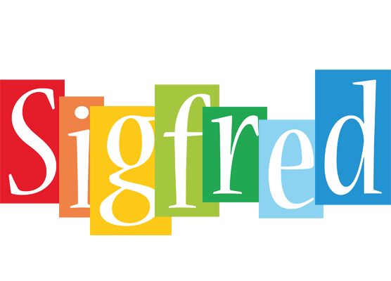 Sigfred colors logo