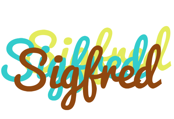 Sigfred cupcake logo
