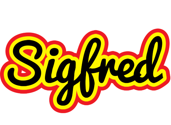 Sigfred flaming logo
