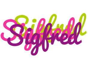 Sigfred flowers logo