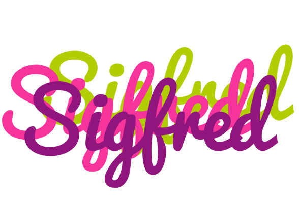Sigfred flowers logo
