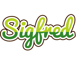 Sigfred golfing logo