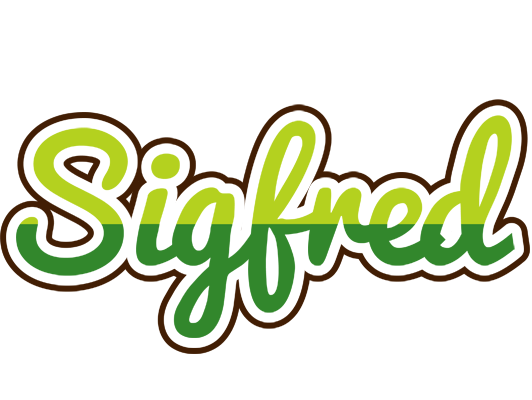 Sigfred golfing logo